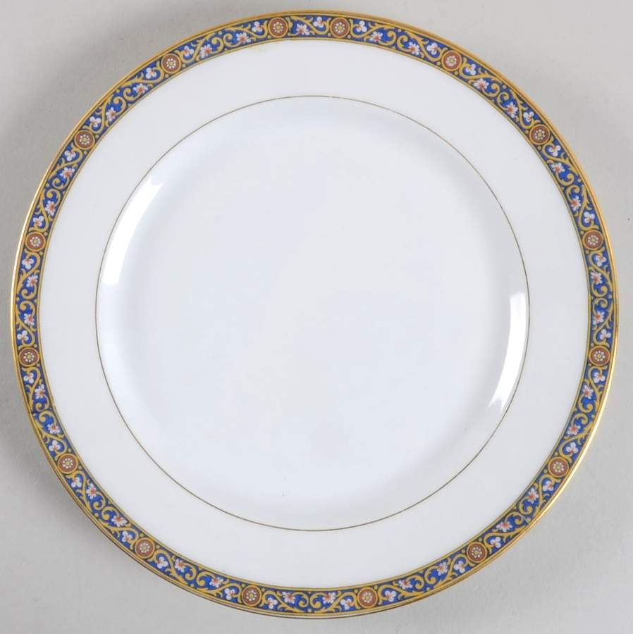 VIG6 (Verge) Luncheon Plate by Vignaud-1