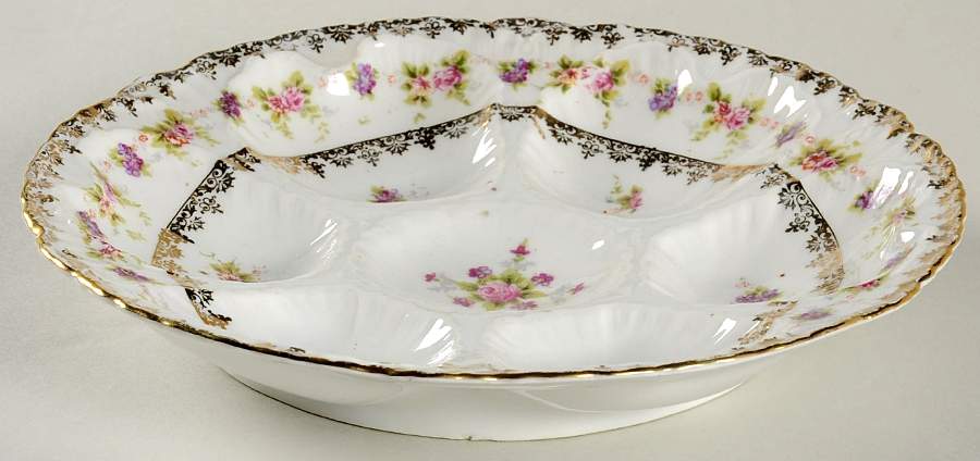848 Oyster Plate by Victoria (Austria)-1