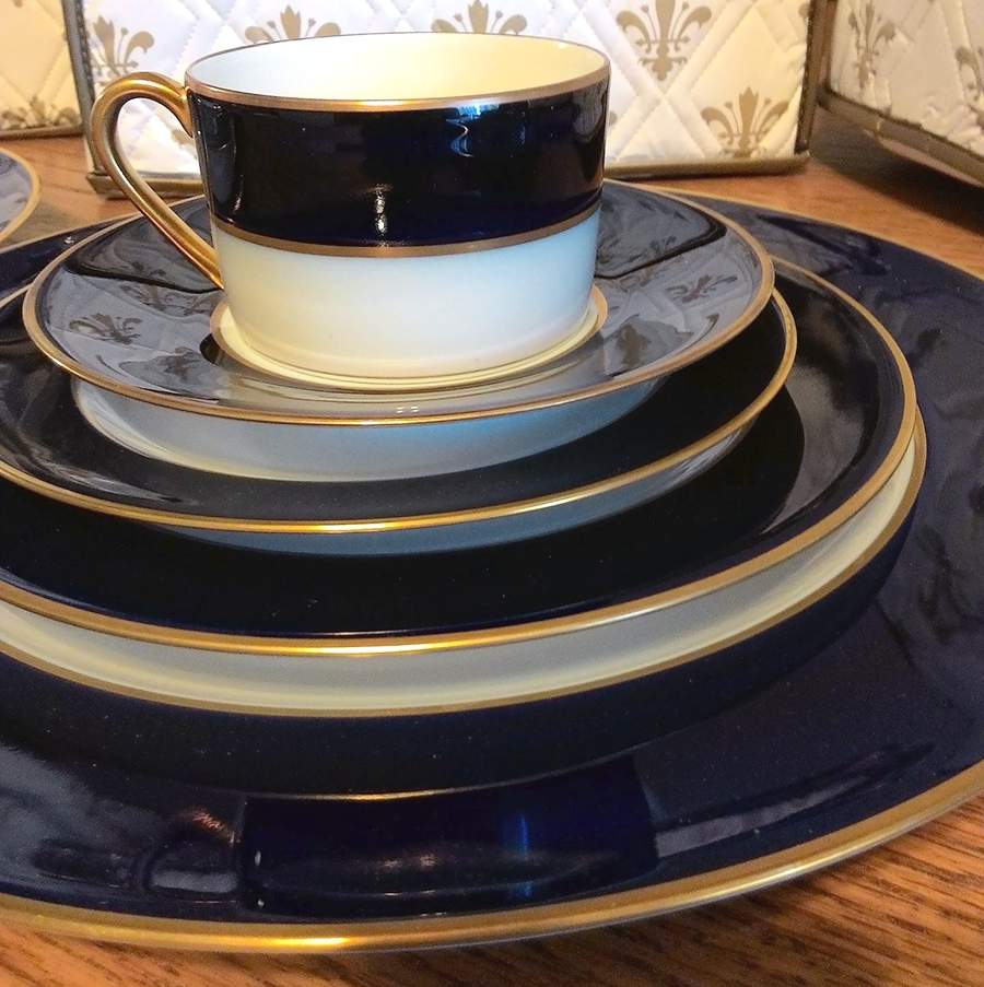 VIG200 Flat Cup & Saucer Set by Vignaud-1