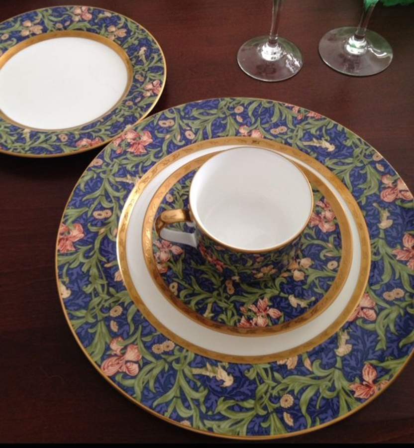 Iris Dinner Plate by Victoria and Albert Museum-1