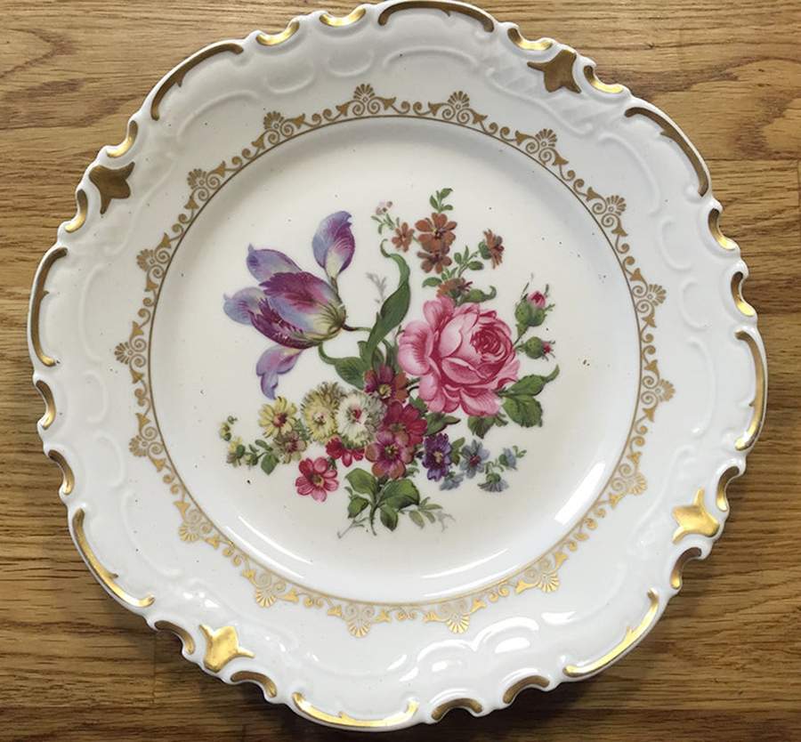 VEB20 Salad Plate by VEB (Germany)-1