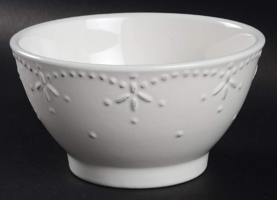 Pearls White Soup/Cereal Bowl by Vista Alegre-1