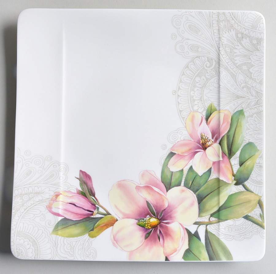 Quinsai Garden Square Dinner Plate by Villeroy & Boch-1