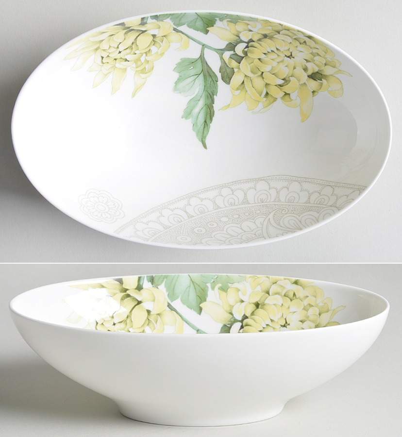 Quinsai Garden 7" Oval All Purpose Bowl by Villeroy & Boch-1