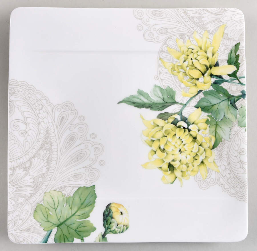 Quinsai Garden Square Dinner Plate by Villeroy & Boch-1