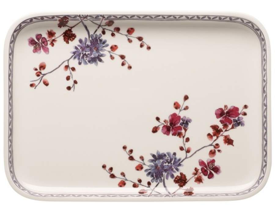 Provencal Lavender 14" Rectangular Serving Platter by Villeroy & Boch-1