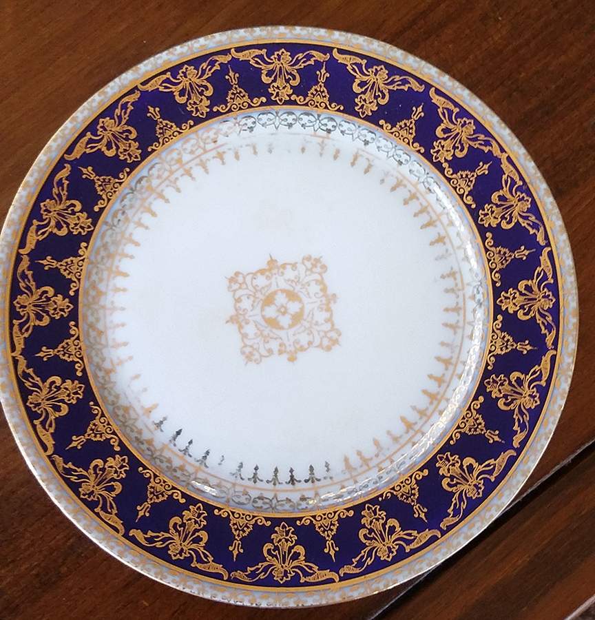 815 Dinner Plate by Victoria (Austria)-1