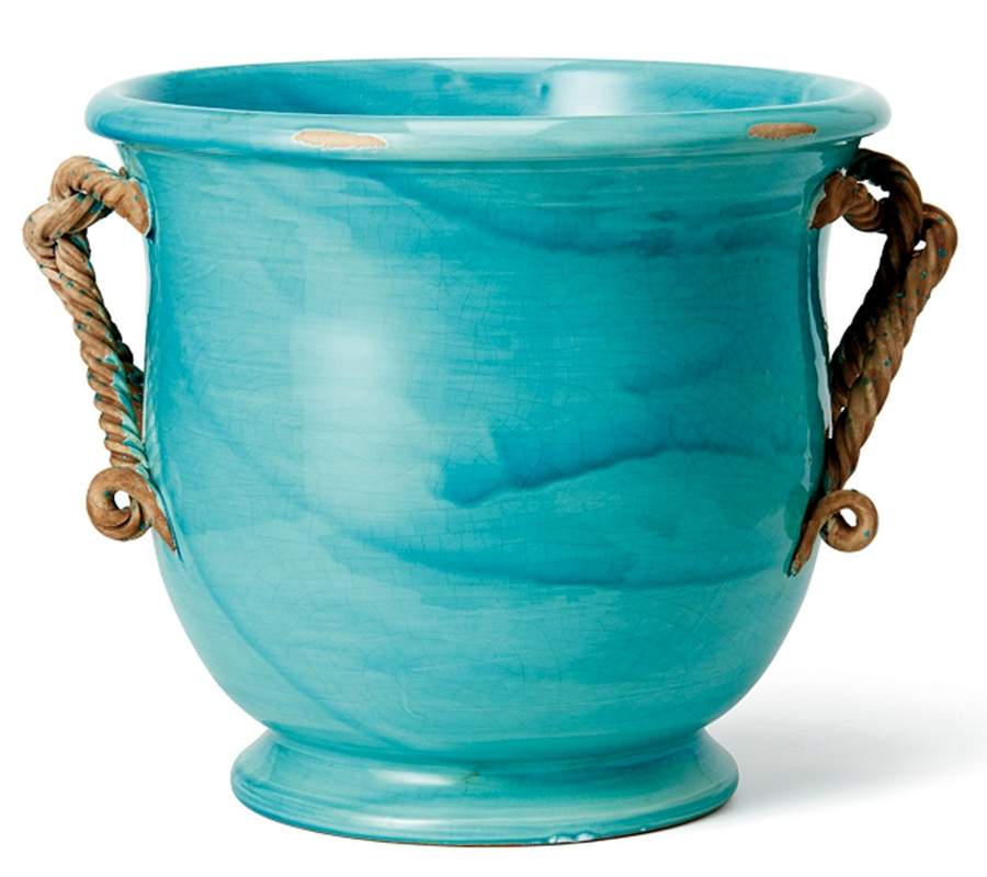 Il Nodo 12" Planter by Vietri (Italy)-1