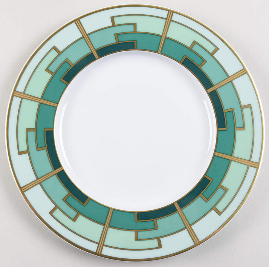 Emerald Salad/Dessert Plate by Vista Alegre-1