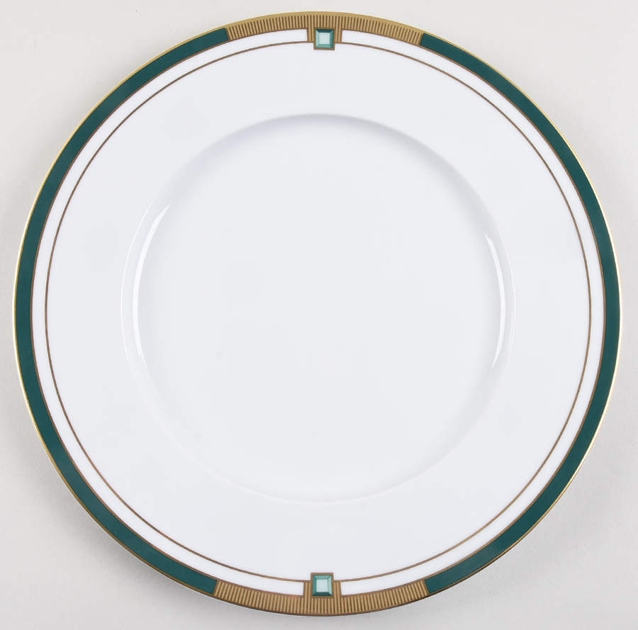 Emerald Dinner Plate by Vista Alegre-1