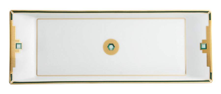 Emerald Appetizer Tray by Vista Alegre-1