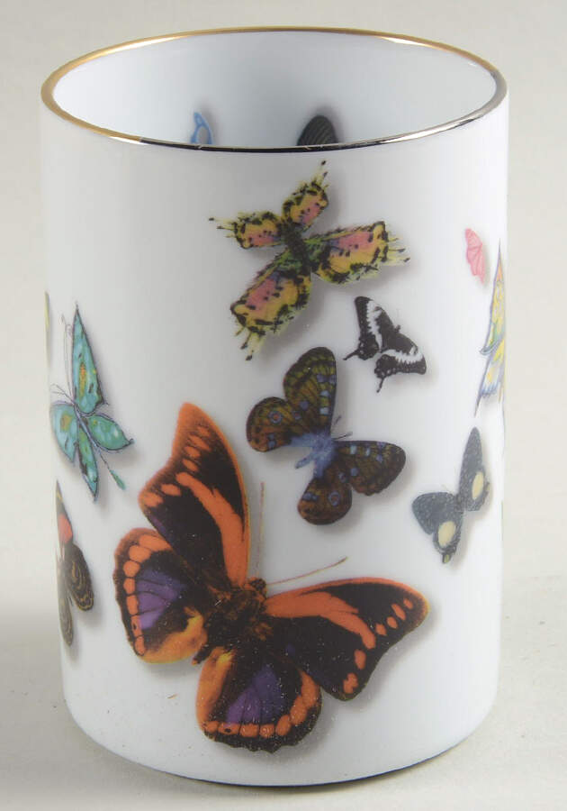 Butterfly Parade by Christian LaCroix Pencil/Pen Holder/Cup by Vista Alegre-1