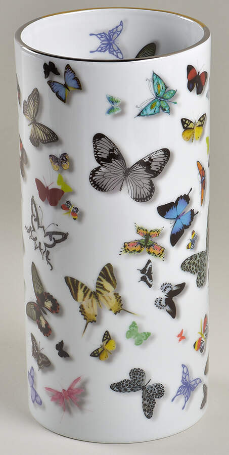 Butterfly Parade by Christian LaCroix 9" Vase by Vista Alegre-1