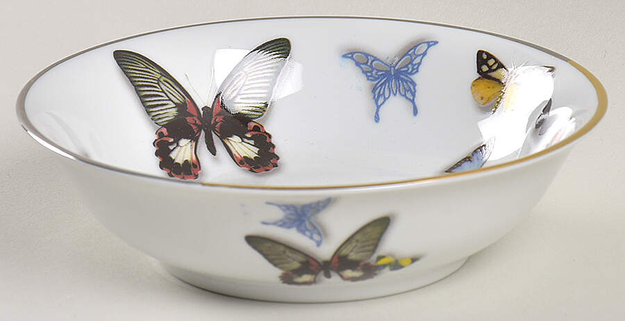 Butterfly Parade by Christian LaCroix Fruit/Dessert (Sauce) Bowl by Vista Alegre-1