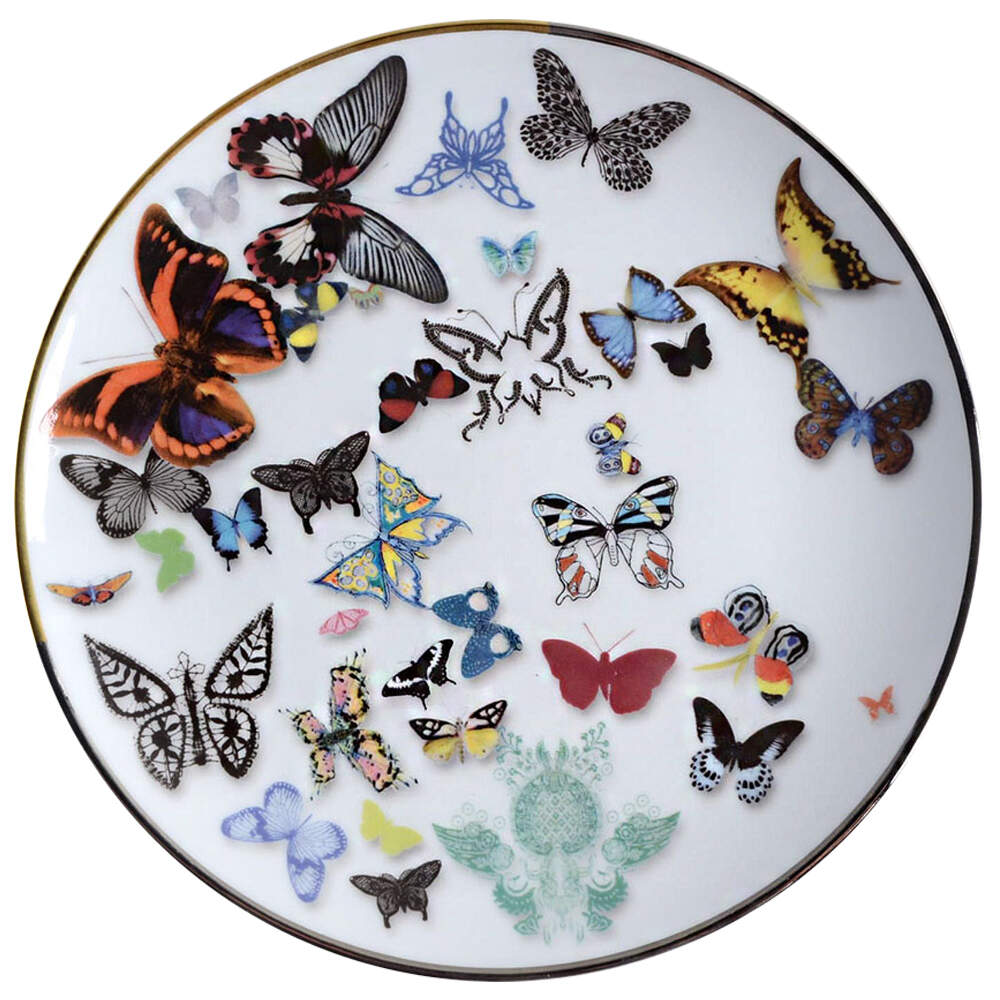 Butterfly Parade by Christian LaCroix Salad/Dessert Plate by Vista Alegre-1
