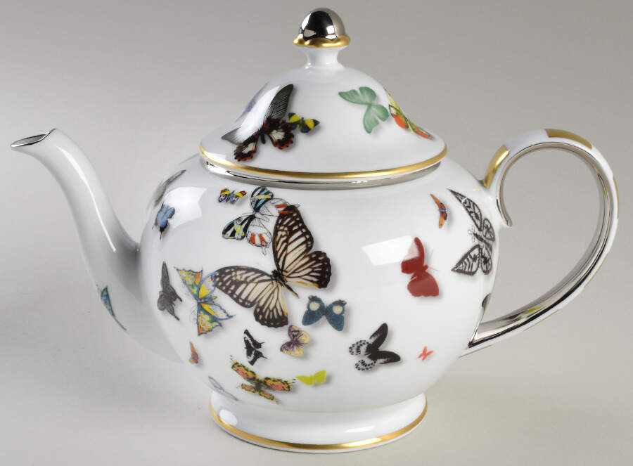 Butterfly Parade by Christian LaCroix Teapot & Lid by Vista Alegre-1