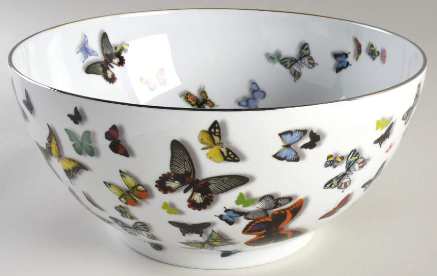 Butterfly Parade by Christian LaCroix 10" Round Vegetable Bowl by Vista Alegre-1