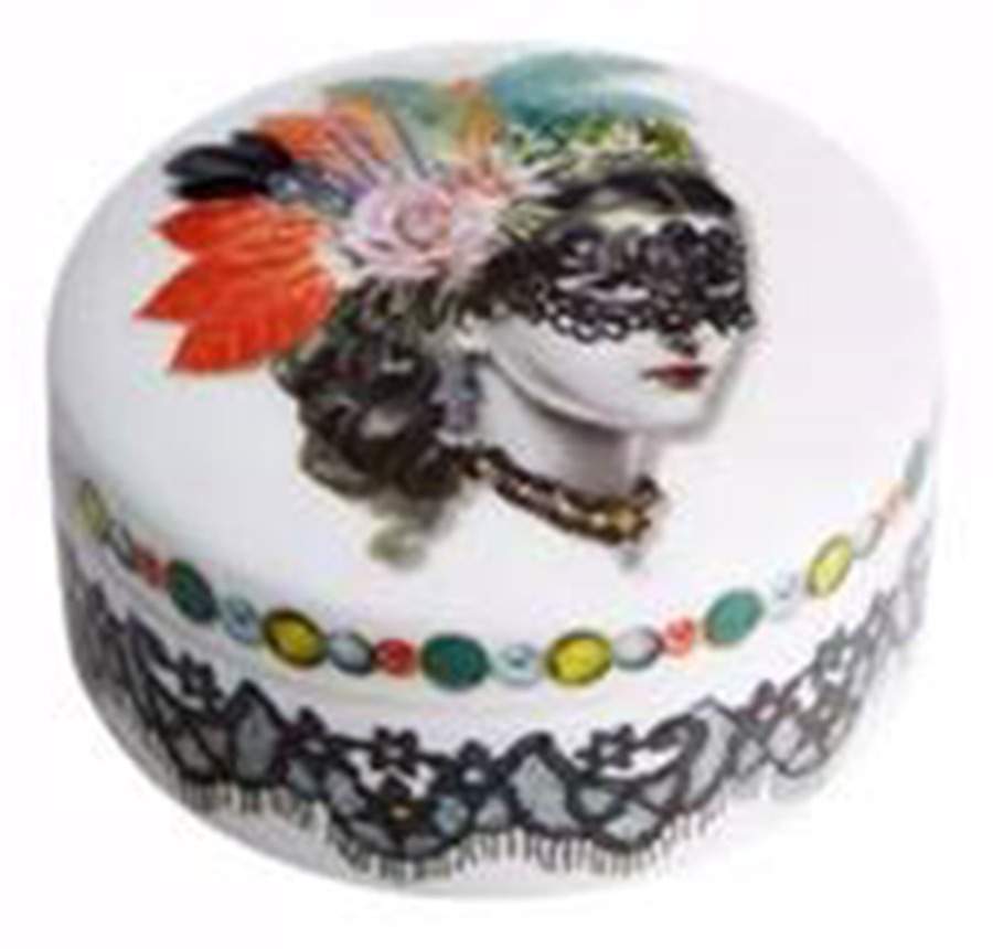Love Who You Want 2" Round Box & Lid by Vista Alegre-1
