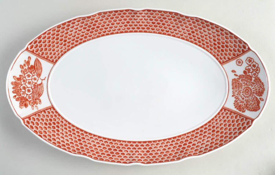 Coralina 16" Oval Serving Platter by Vista Alegre-1