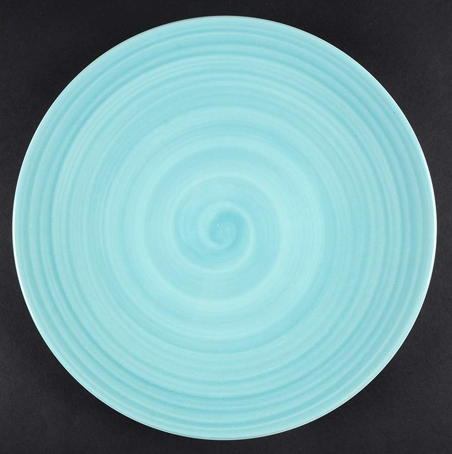VIA136 Turquoise Dinner Plate by Vista Alegre-1