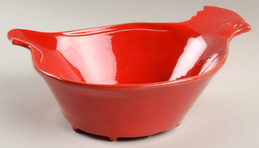 Lastra Holiday 11" Figural Serving Bowl by Vietri (Italy)-1
