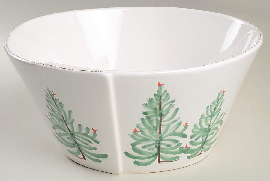 Lastra Holiday 10" Round Serving Bowl by Vietri (Italy)-1