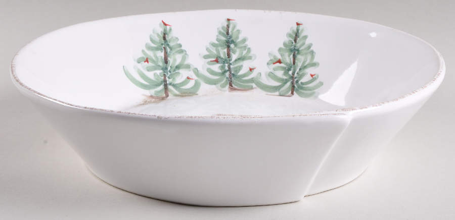Lastra Holiday 10" Shallow Bowl by Vietri (Italy)-1
