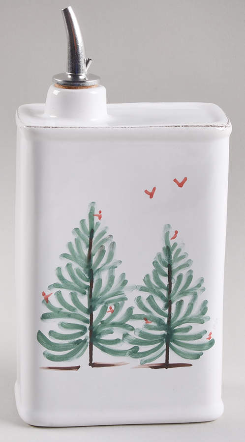 Lastra Holiday Oil Jar & Drizzle Spout by Vietri (Italy)-1