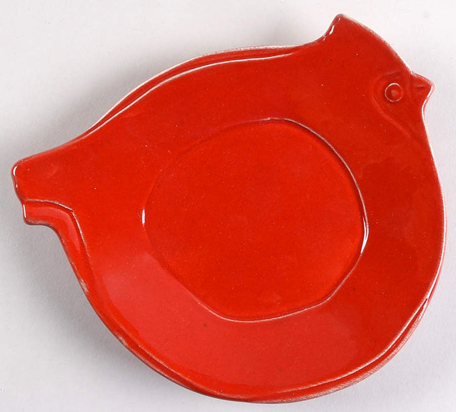 Lastra Holiday Figural Canape Plate by Vietri (Italy)-1