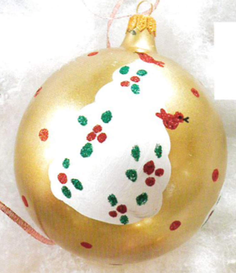 Lastra Holiday Ornament by Vietri (Italy)-1