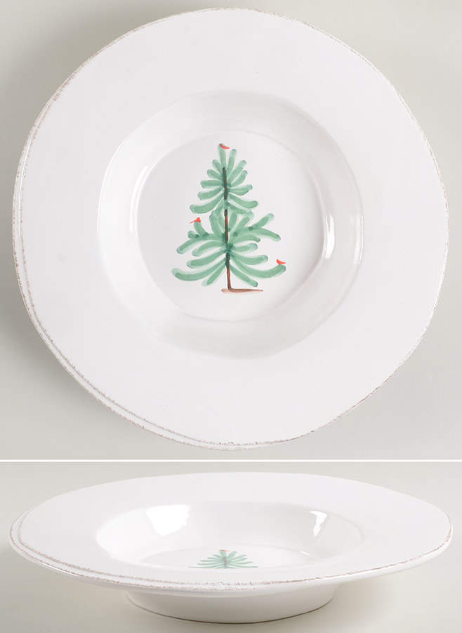 Lastra Holiday 10" Pasta Serving Bowl by Vietri (Italy)-1