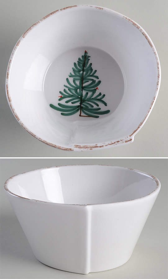 Lastra Holiday Melamine Soup/Cereal Bowl by Vietri (Italy)-1