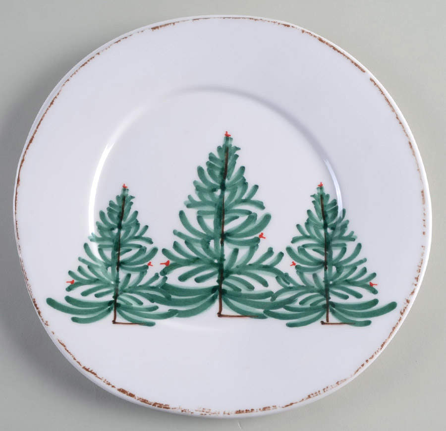 Lastra Holiday Melamine Dinner Plate by Vietri (Italy)-1