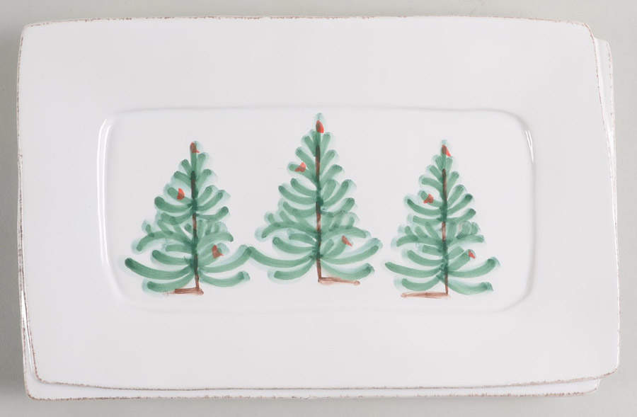 Lastra Holiday 10" Rectangular Tray by Vietri (Italy)-1