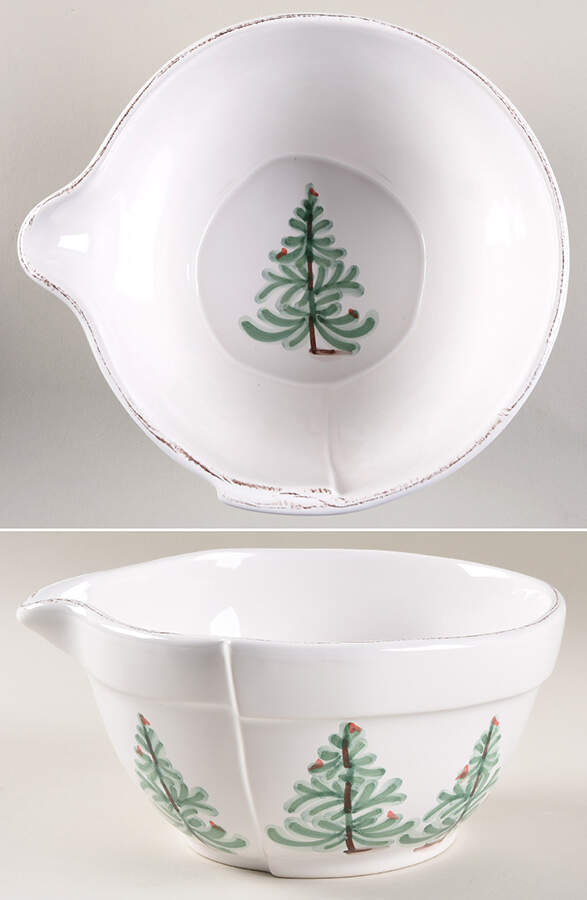Lastra Holiday Small Mixing Bowl by Vietri (Italy)-1