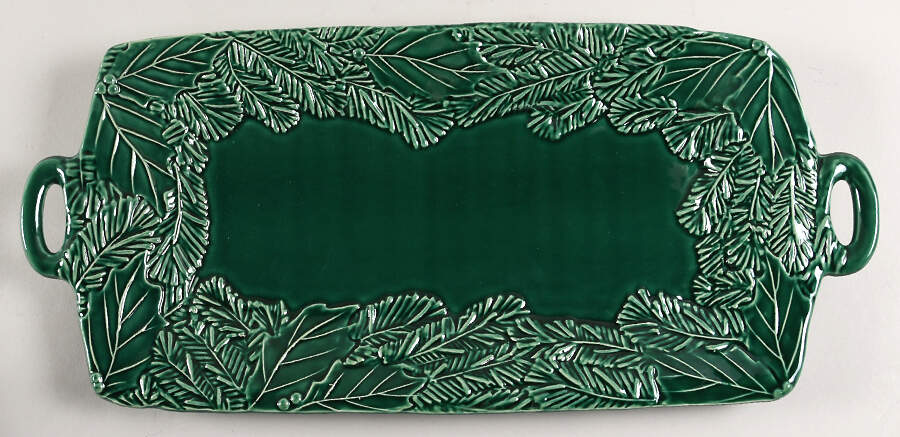 Lastra Holiday 19" Figural Platter by Vietri (Italy)-1