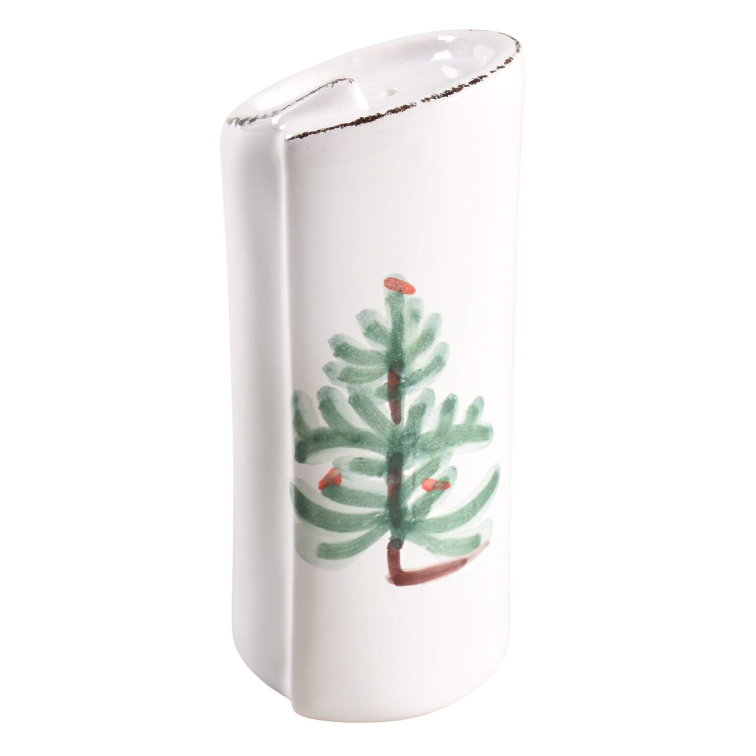 Lastra Holiday Pepper Shaker by Vietri (Italy)-1