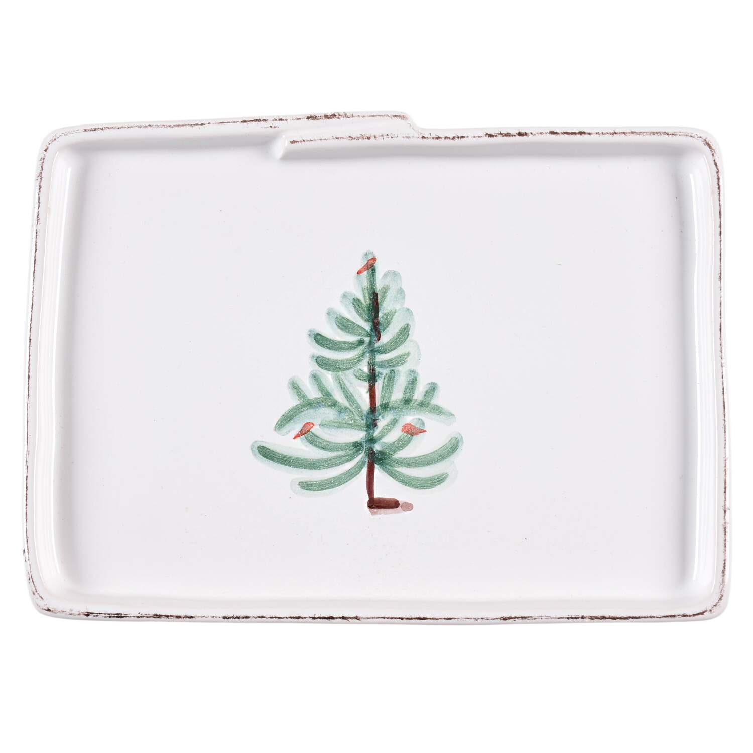 Lastra Holiday 1/4 Lb Butter No Lid by Vietri (Italy)-1