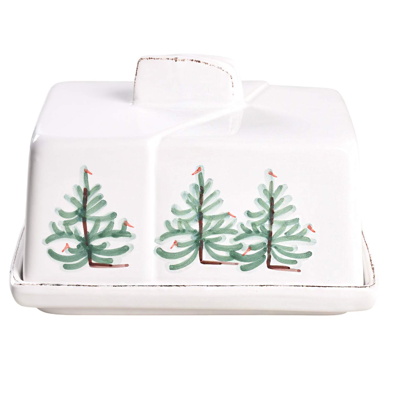 Lastra Holiday 1/4 Lb Covered Butter by Vietri (Italy)-1