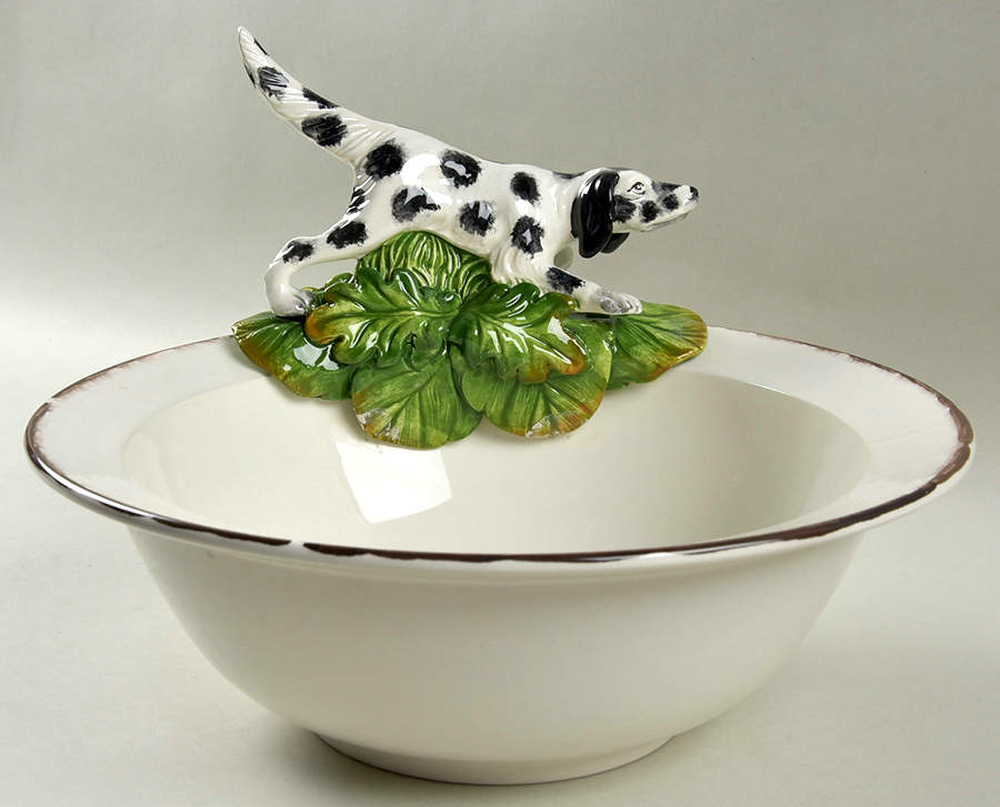 Wildlife 12" Round Serving Bowl by Vietri (Italy)-1