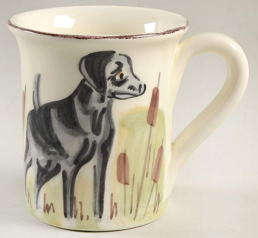 Wildlife Mug by Vietri (Italy)-1