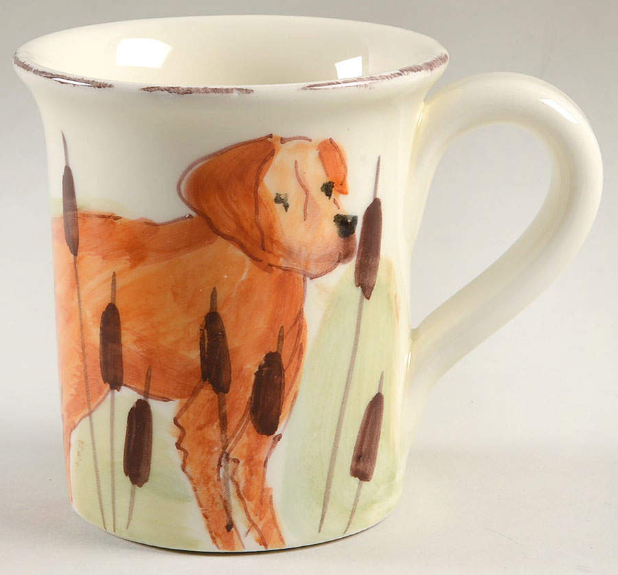 Wildlife Mug by Vietri (Italy)-1