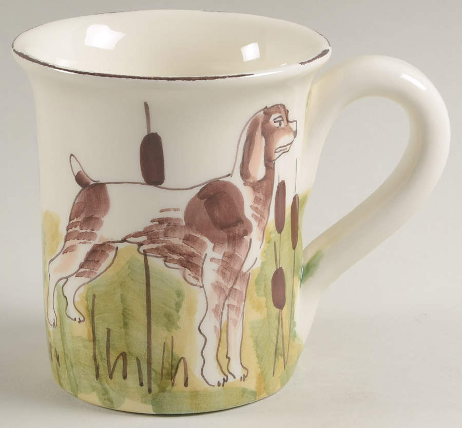 Wildlife Mug by Vietri (Italy)-1