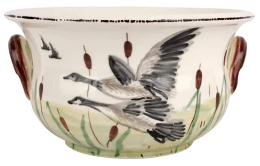 Wildlife 8" Cachepot by Vietri (Italy)-1