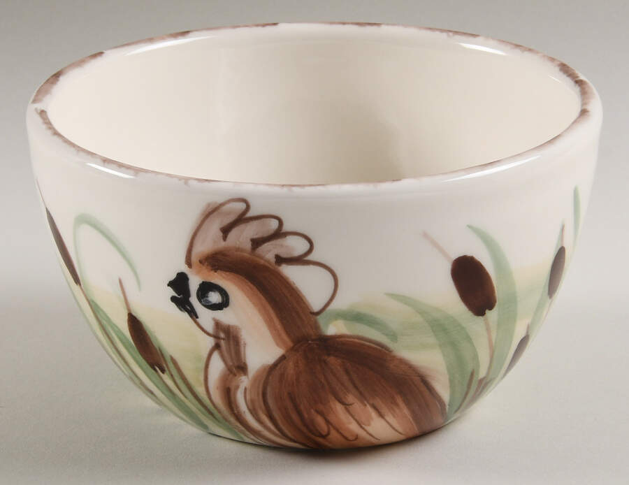 Wildlife Coupe Cereal Bowl by Vietri (Italy)-1