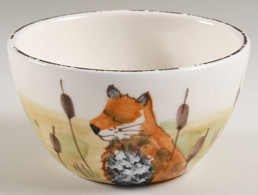 Wildlife Coupe Cereal Bowl by Vietri (Italy)-1