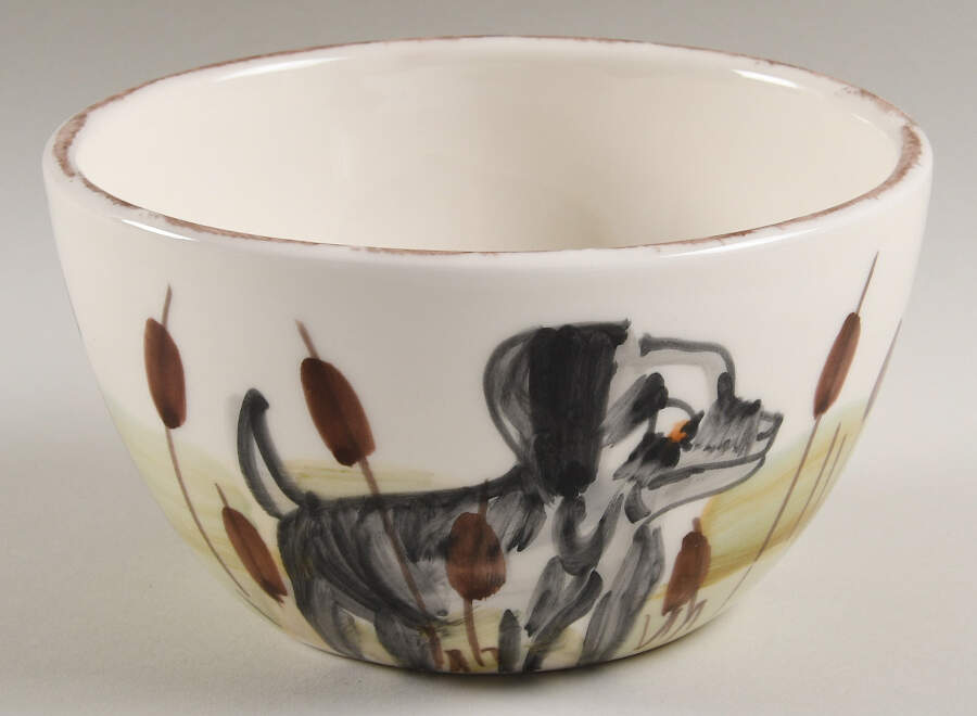 Wildlife Coupe Cereal Bowl by Vietri (Italy)-1