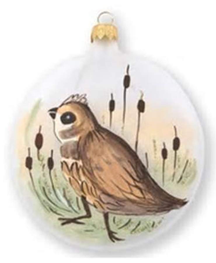 Wildlife Glassware Ornament by Vietri (Italy)-1