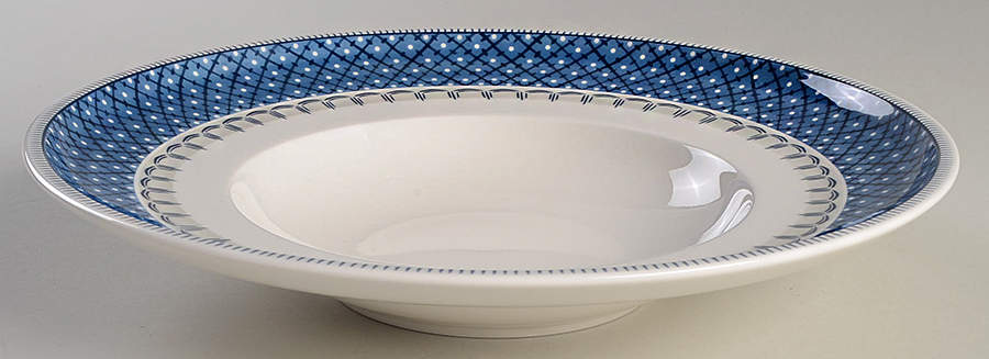 Casale Blu 11" Individual Pasta Bowl by Villeroy & Boch-1