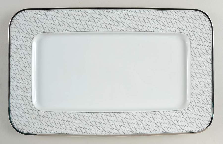 Trasso Rectangular Dinner Plate by Vista Alegre-1
